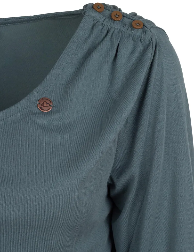 Ragwear Shirts*Damen Langarmshirt Grün