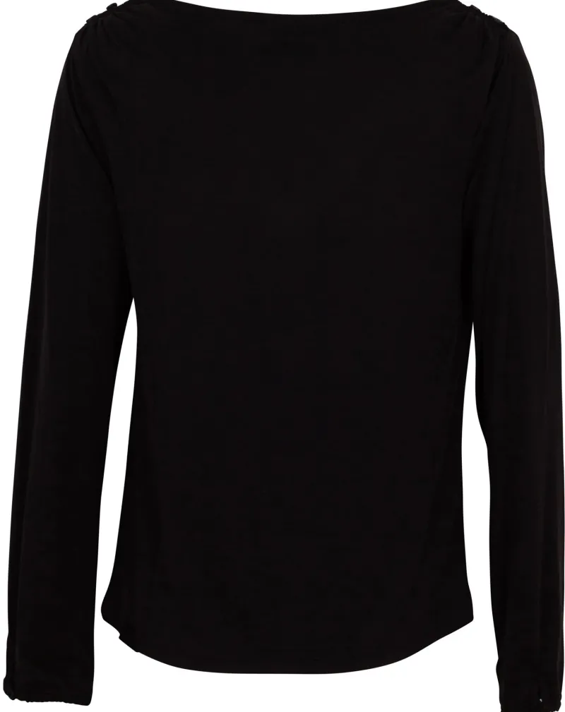 Ragwear Shirts*Damen Langarmshirt Schwarz