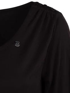 Ragwear Shirts*Damen Langarmshirt Schwarz