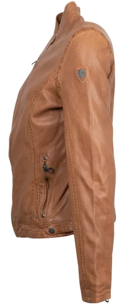 Gipsy Jacken*Damen Leder Kurzjacke Braun