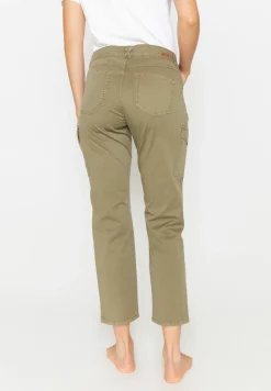 Angels Hosen*Darleen Crop Cargo light khaki