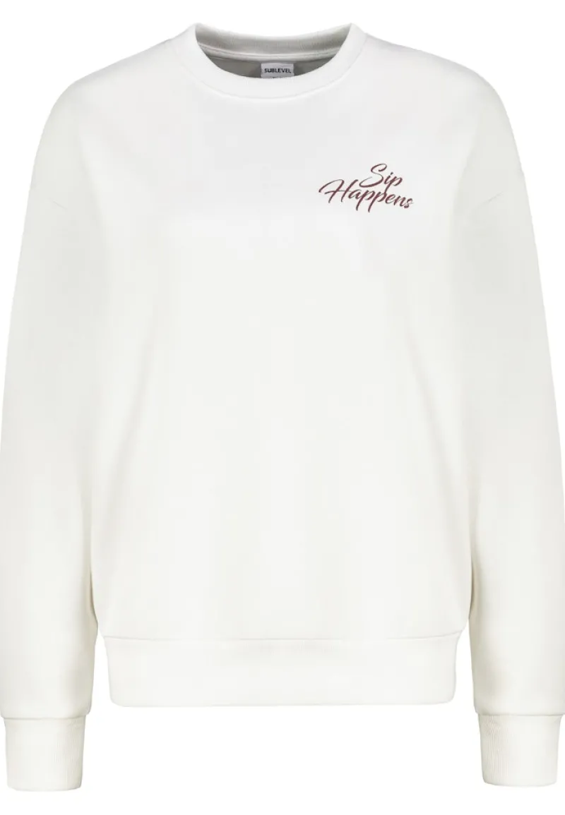 Eight 2 Nine Pullover & Sweatshirts*D10606BA02764A offwhite