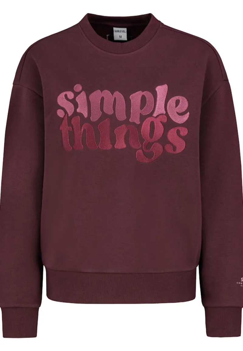 Eight 2 Nine Pullover & Sweatshirts*D10608BC02801A4NO lambrusco red