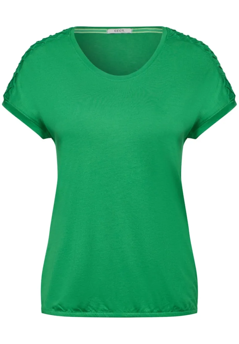 Cecil Shirts*Dekoratives T-Shirt fresh apple green
