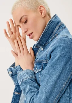 s.Oliver Jacken*Denimjacke Blau