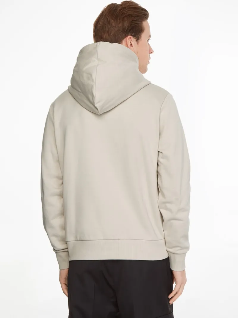 Calvin Klein Pullover & Sweatshirts*DISTORTED LOGO HOODIE stony beige