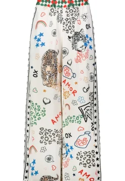 Eight 2 Nine Hosen*D50096J62576A allover print: animal leo-star-graphic