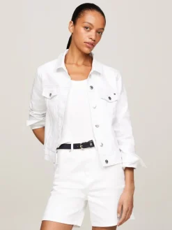 Tommy Hilfiger Jacken*DNM SLIM JACKET WHITE th optic white