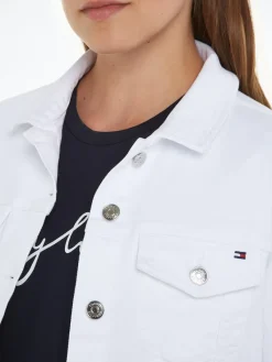 Tommy Hilfiger Jacken*DNM SLIM JACKET WHITE th optic white