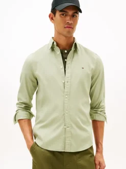 Tommy Hilfiger Hemden|Big Boys*DOBBY SF SHIRT earth sage
