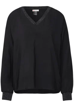 Street One Blusen*Dolman Bluse Black