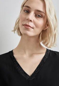 Street One Blusen*Dolman Bluse Black