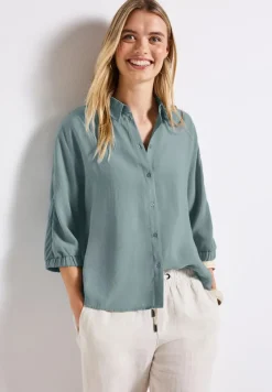 Street One Blusen*Dolman Hemdbluse arona blue