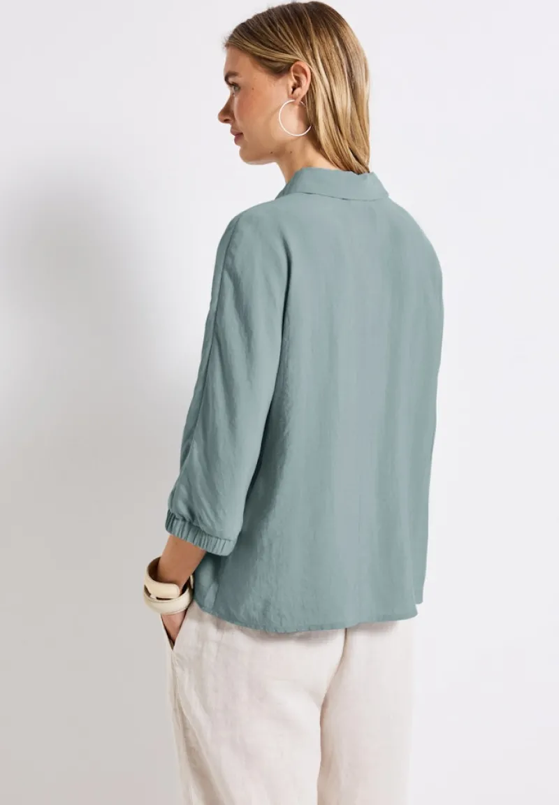 Street One Blusen*Dolman Hemdbluse arona blue