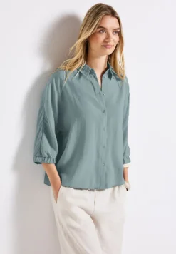 Street One Blusen*Dolman Hemdbluse arona blue