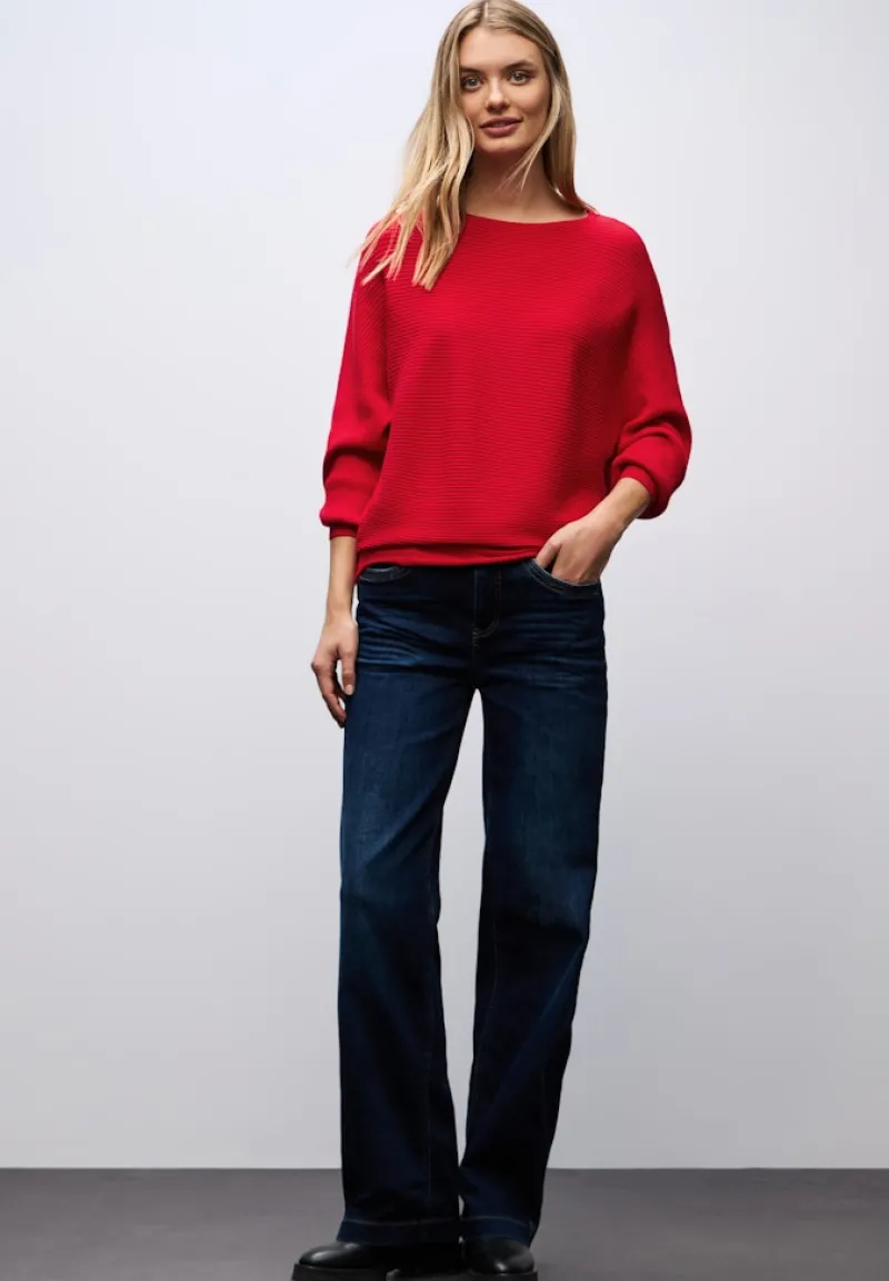 Street One Pullover & Sweatshirts*Dolman Pullover Racing Red