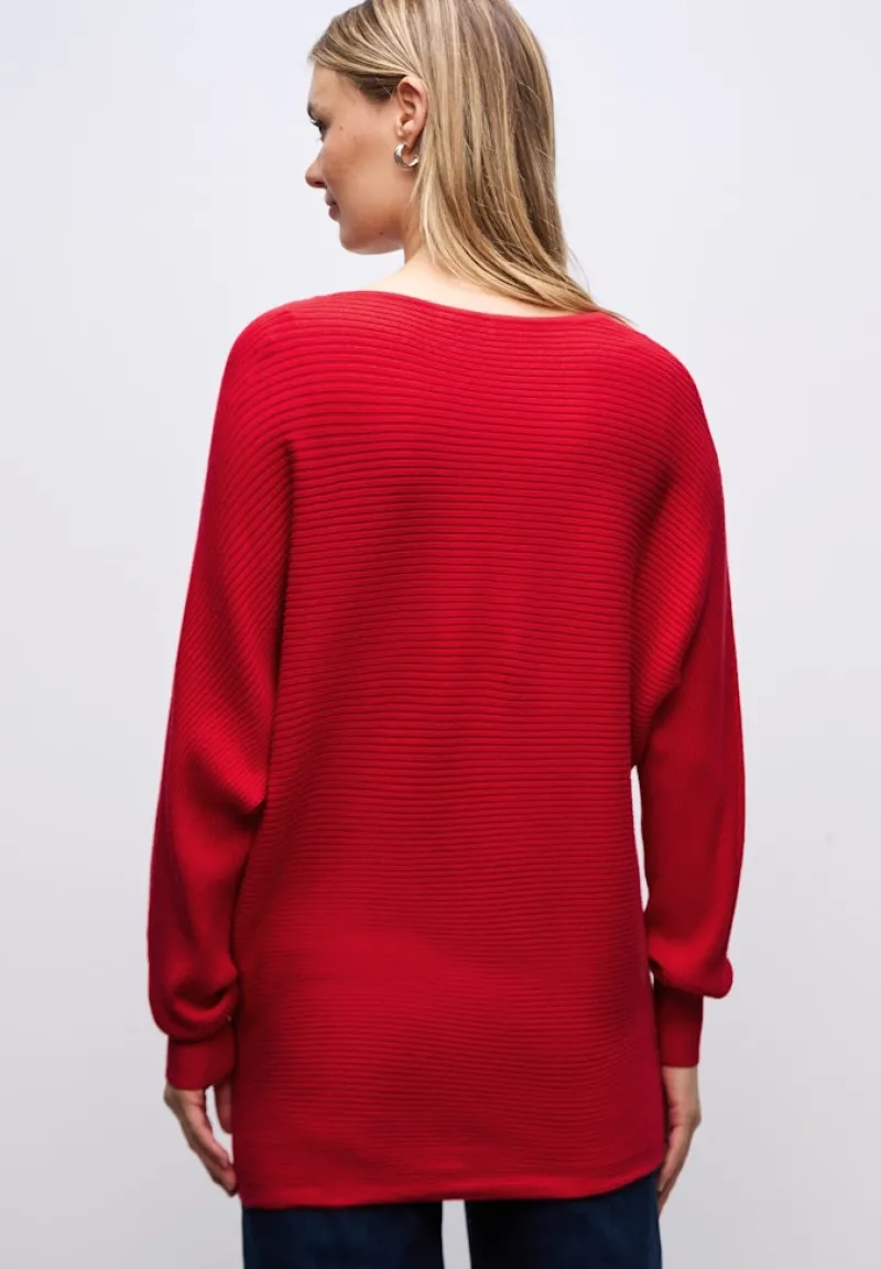 Street One Pullover & Sweatshirts*Dolman Pullover Racing Red