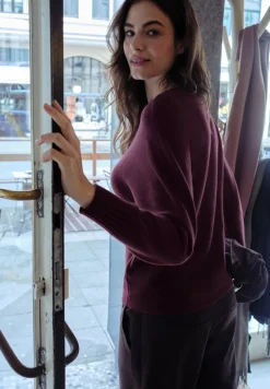 STREET ONE STUDIO Pullover & Sweatshirts*Dolman Pullover royal plum