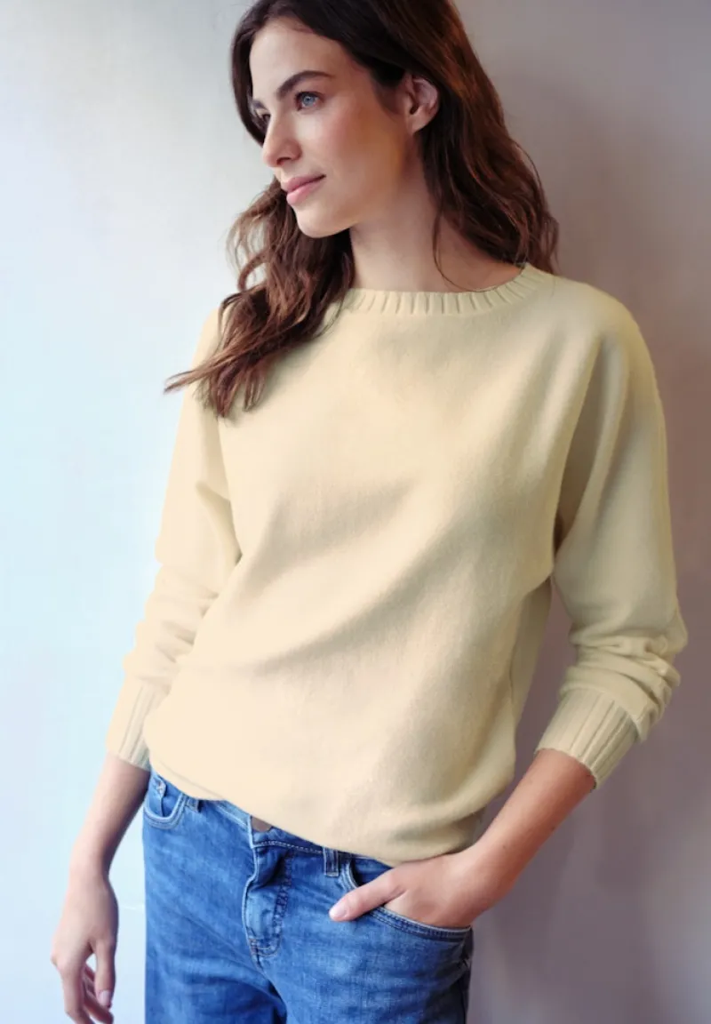 STREET ONE STUDIO Pullover & Sweatshirts*Dolman Pullover soft beige