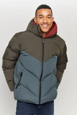 Mazine Jacken*Duns Puffer Jacket black-black olive