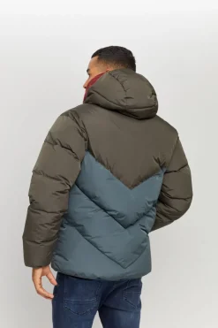 Mazine Jacken*Duns Puffer Jacket black-black olive