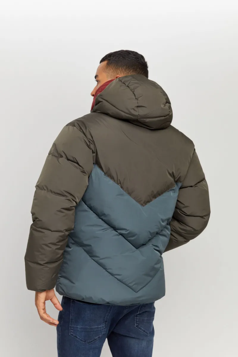 Mazine Jacken*Duns Puffer Jacket black-black olive