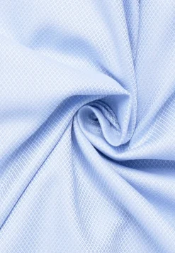 ETERNA Hemden|Big Boys*Dynamic Cotton Dobbydesign Langarm hellblau