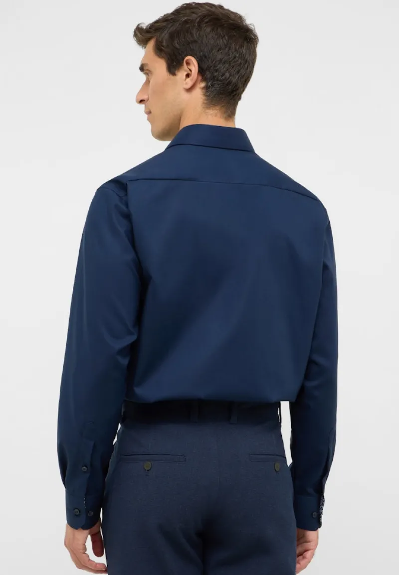 ETERNA Hemden|Big Boys*Dynamic Cotton Popeline Langarm navy