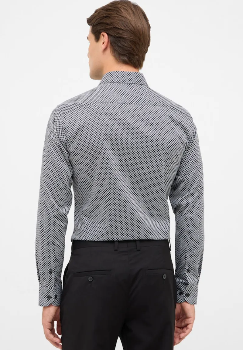 ETERNA Hemden|Big Boys*Dynamic Cotton Twill Langarm anthrazit