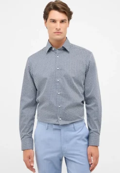 ETERNA Hemden|Big Boys*Dynamic Cotton Twill Langarm navy