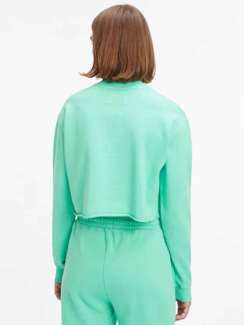 Calvin Klein Jeans Pullover & Sweatshirts*EMBROIDERED MONOLOGO SWEATSHIRT neptunes wave