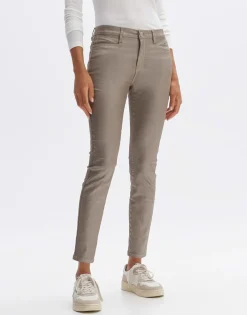 Opus Jeans*Emily race soft oat