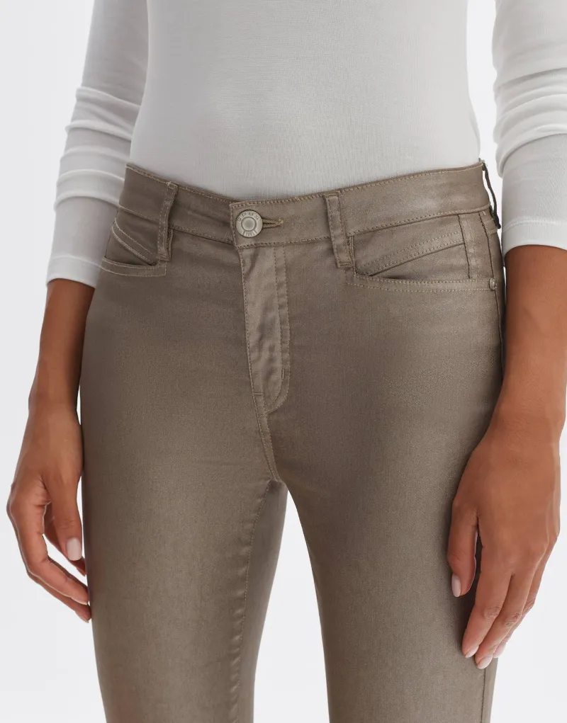 Opus Jeans*Emily race soft oat