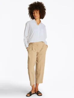 Tommy Hilfiger Blusen*ESS POPLIN EASY FIT SHIRT th optic white