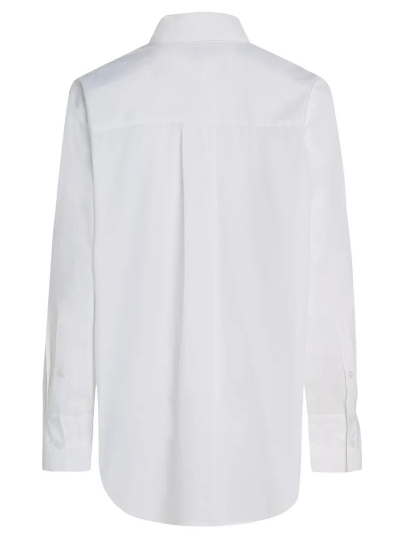 Tommy Hilfiger Blusen*ESS POPLIN EASY FIT SHIRT th optic white