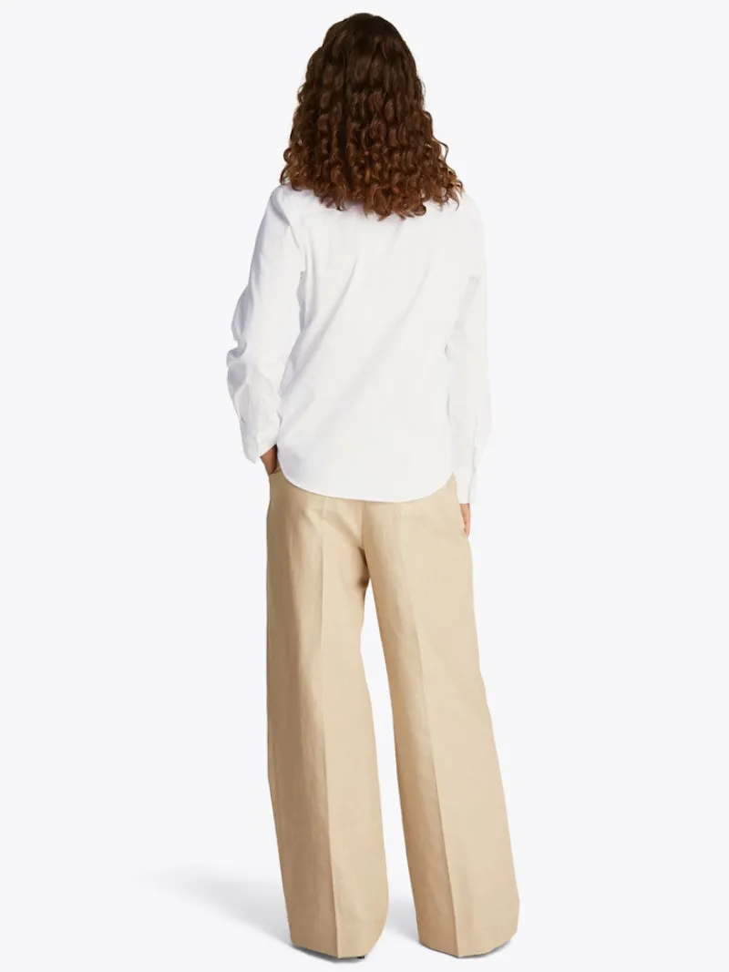 Tommy Hilfiger Blusen*ESS POPLIN REGULAR SHIRT th optic white