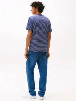 Tommy Hilfiger Shirts|Big Boys*ESS SEASONAL REG FIT SOLID TEE preppy navy-ivory petal