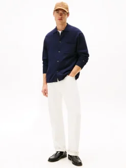 Tommy Hilfiger Hemden|Big Boys*ESSENTIAL COTTON LS OVER SHIRT desert sky