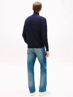 Tommy Hilfiger Pullover & Sweatshirts|Big Boys*ESSENTIAL COTTON ZIP MOCK desert sky