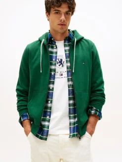 Tommy Hilfiger Pullover & Sweatshirts|Big Boys*ESSENTIAL FLEECE ZIP THROUGH ornamental green