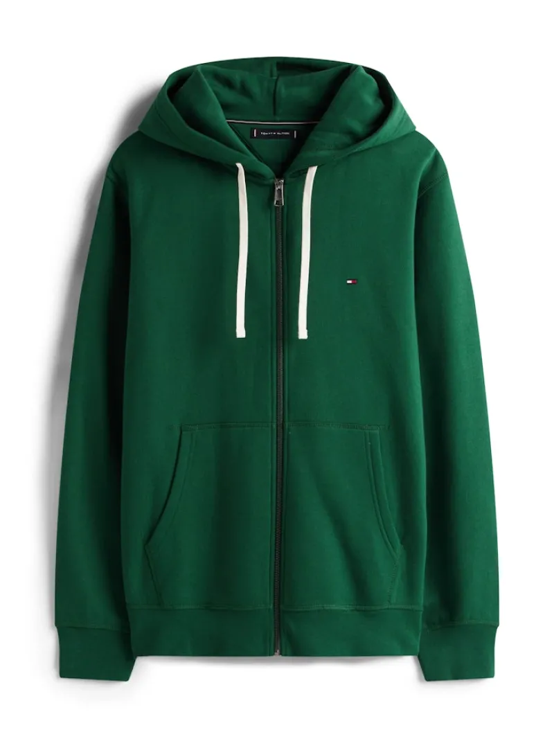 Tommy Hilfiger Pullover & Sweatshirts|Big Boys*ESSENTIAL FLEECE ZIP THROUGH ornamental green