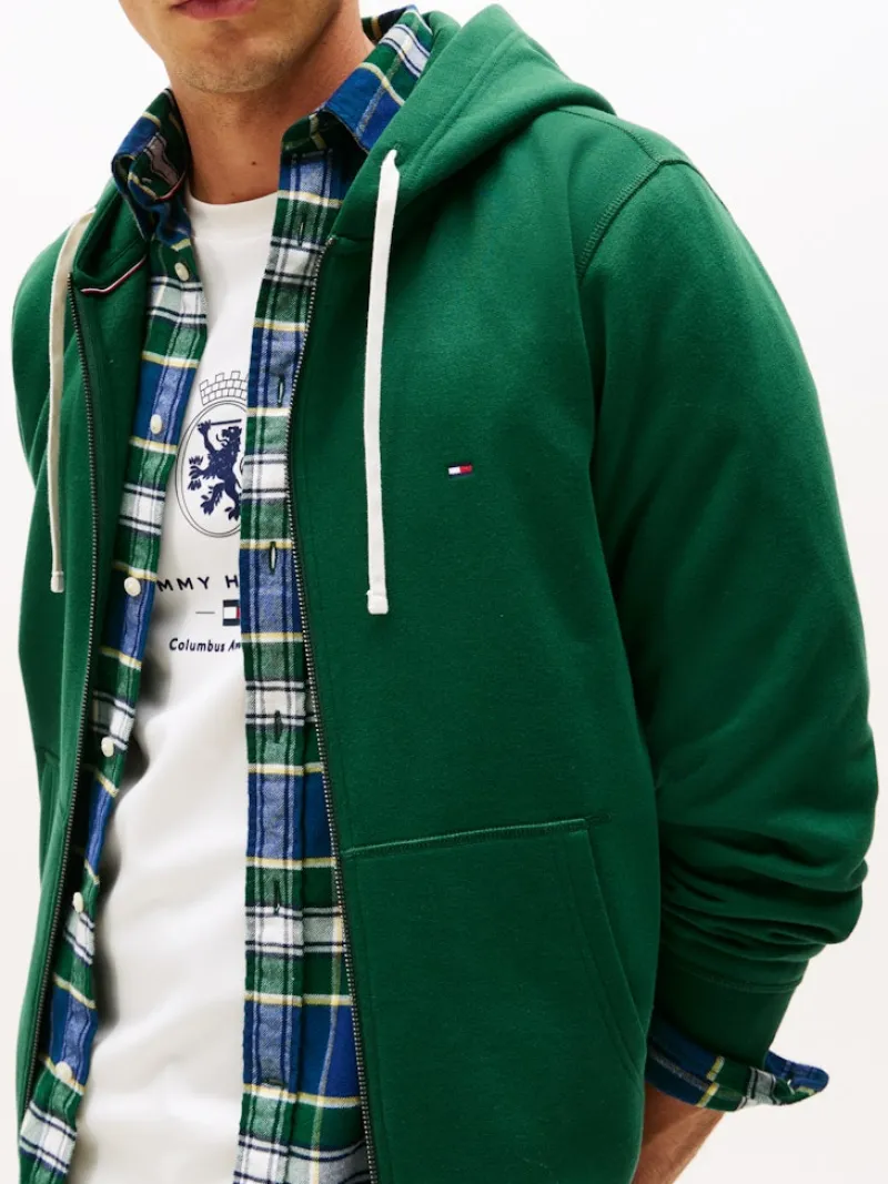 Tommy Hilfiger Pullover & Sweatshirts|Big Boys*ESSENTIAL FLEECE ZIP THROUGH ornamental green