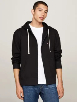 Tommy Hilfiger Pullover & Sweatshirts|Big Boys*ESSENTIAL FLEECE ZIP THROUGH Black