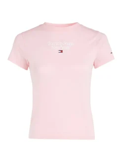 Tommy Jeans Shirts*Essential Logo T-Shirt aloha pink