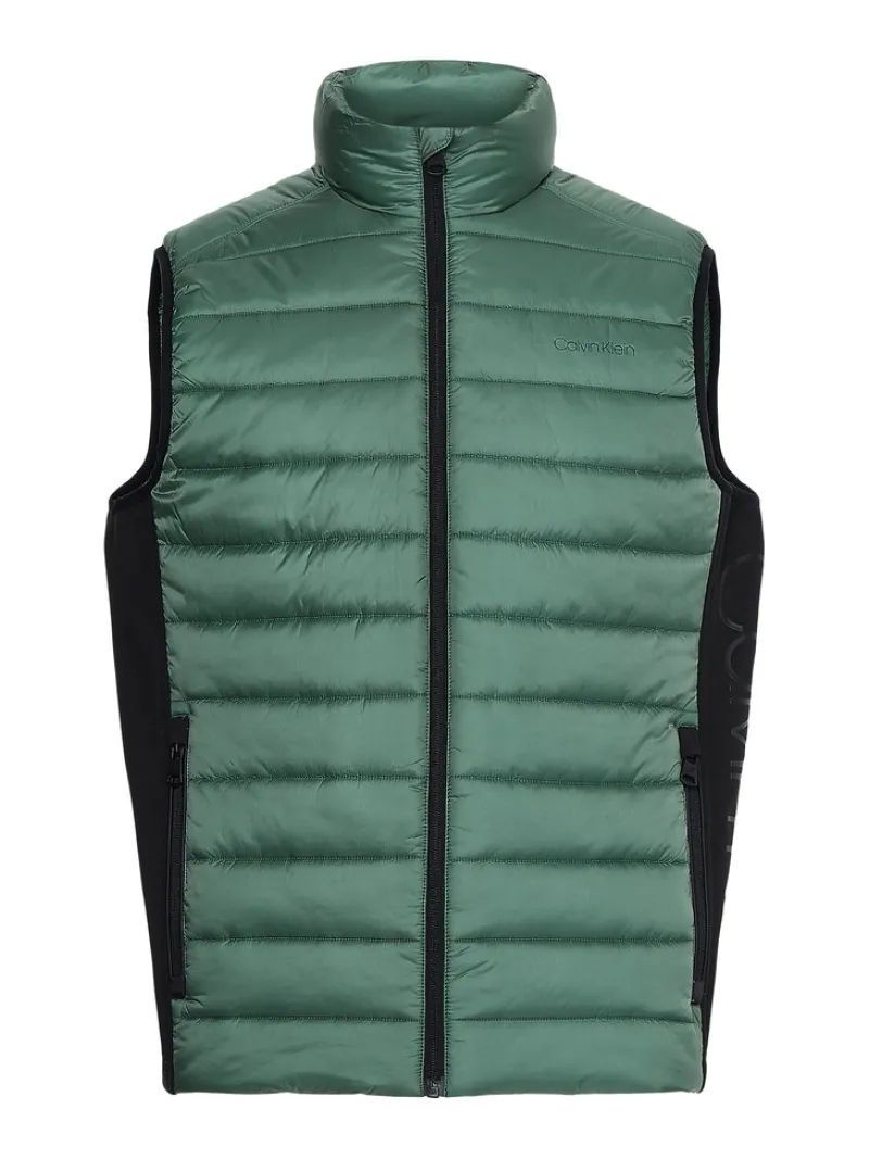 Calvin Klein Westen*ESSENTIAL SIDE LOGO VEST Balsam Green
