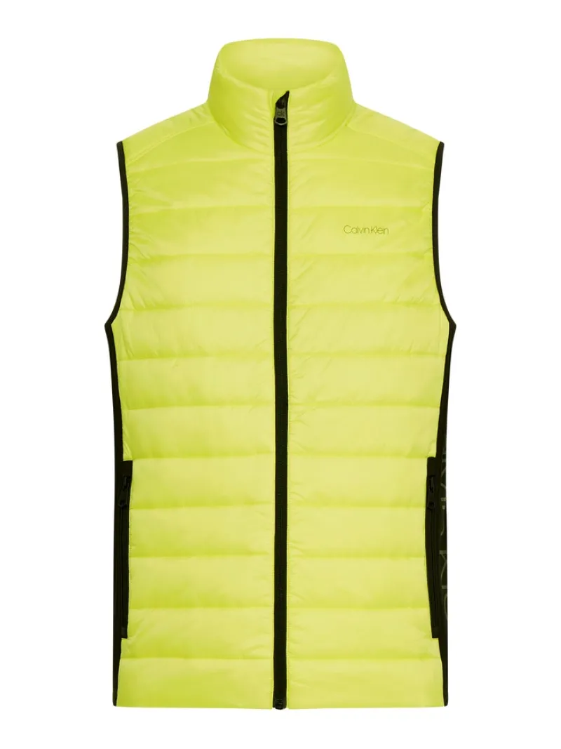 Calvin Klein Westen*ESSENTIAL SIDE LOGO VEST sunny lime