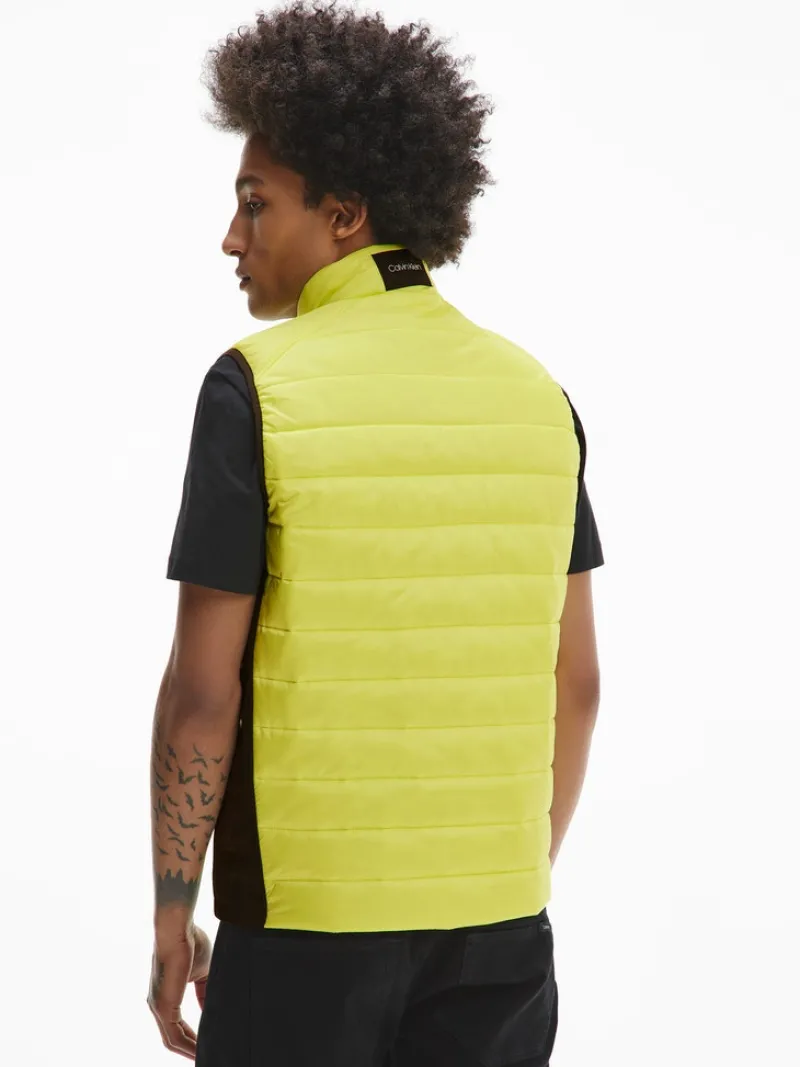 Calvin Klein Westen*ESSENTIAL SIDE LOGO VEST sunny lime