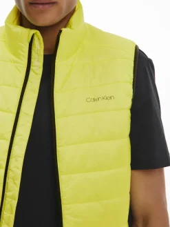 Calvin Klein Westen*ESSENTIAL SIDE LOGO VEST sunny lime