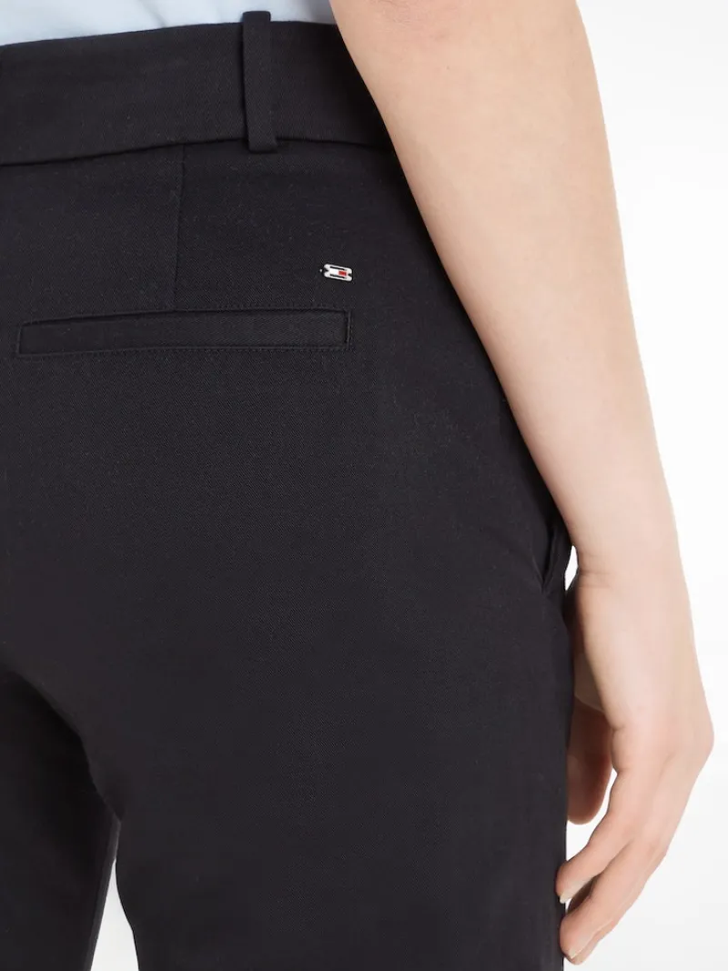 Tommy Hilfiger Hosen*ESSENTIAL SLIM STRAIGHT CO CHINO Black