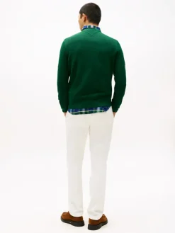 Tommy Hilfiger Pullover & Sweatshirts|Big Boys*ESSENTIAL STRUCTURE CREW NECK ornamental green heather
